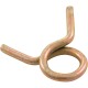 Tubing Clamp, 0.375" Ideal OD, single Wire, Quantity 25 : HC-6ST ZD