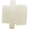 Adapter, A&M, 3/4" Male ght x 1/4" fpt, Nylon : GFA124