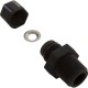 Tube Connecter, Aquasol Controllers, 1/2" MNPT x 3/8" Tube : F215