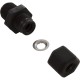 Tube Connecter, Aquasol Controllers, 1/2" MNPT x 3/8" Tube : F215