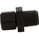 Tube Connecter, Aquasol Controllers, 1/2" MNPT x 3/8" Tube : F215