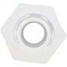 Barb Adapter, 1/4"b x 1/8"mpt, Kynar : 64794