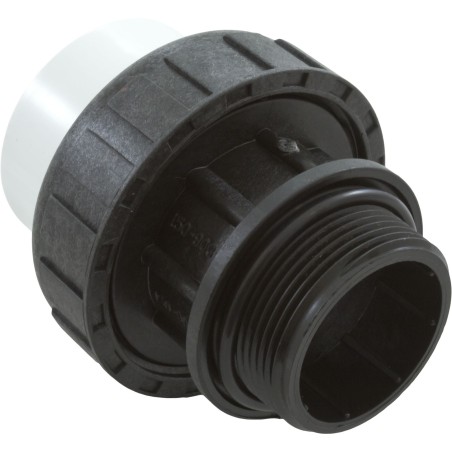 Adpt Union, Praher, Series 906, 1-1/2"mpt x 1-1/2"s, w/O-Ring : 150-906