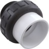 Adapter Union, Praher, Series 906, 2"mpt x 2"s, w/ O-Ring : 200-906