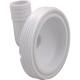 Tailpiece, Heater, 3" Male Buttress Thread x 1" Barb, 90 deg : 42-2386-K