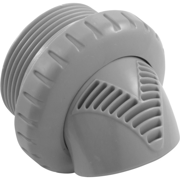 Inlet Fitting, Infusion Venturi, 1-1/2"mpt, Lt Gray : VRFTHLG