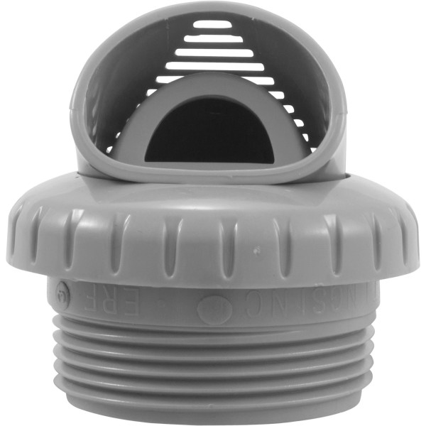 Inlet Fitting, Infusion Venturi, 1-1/2"mpt, Lt Gray : VRFTHLG