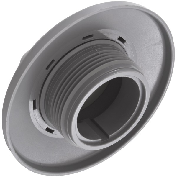Inlet Fitting, Infusion Venturi, 1-1/2"mpt, w/Flange, Lt Gry : VRFTHFLG