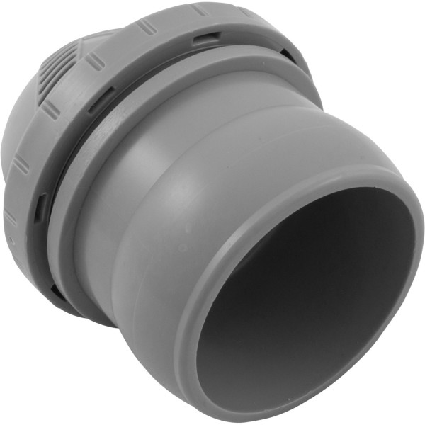 Inlet Fitting, Infusion Venturi, 2" Insider, Glueless, LtGry : VRFSAS2LG