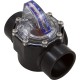 Flow Meter/Check Valve, FlowVis, 1-1/2”s : FV-C-15