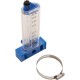 Flowmeter, Rola-Chem Vertical Mount, 1-1/2" PVC, 25-60 GPM : 570341V