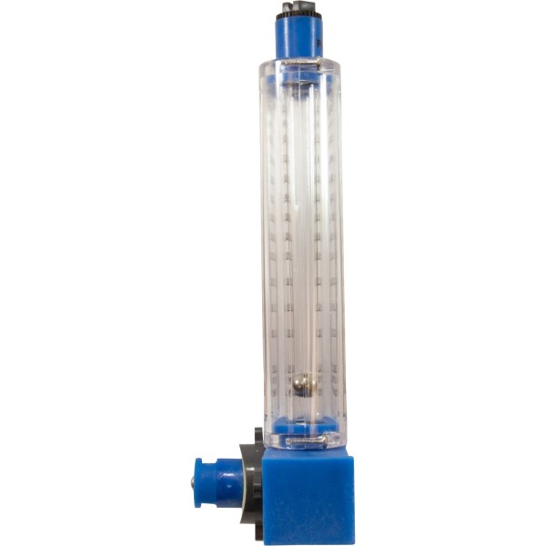 Flowmeter, Rola-Chem Vertical Mount, 2-1/2" PVC, 60-240 GPM : 570361V