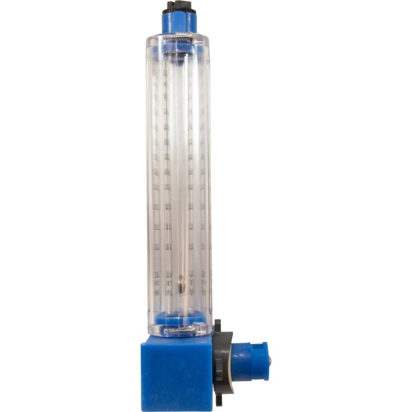 Flowmeter, Rola-Chem Vertical Mount, 2-1/2" PVC, 60-240 GPM : 570361V