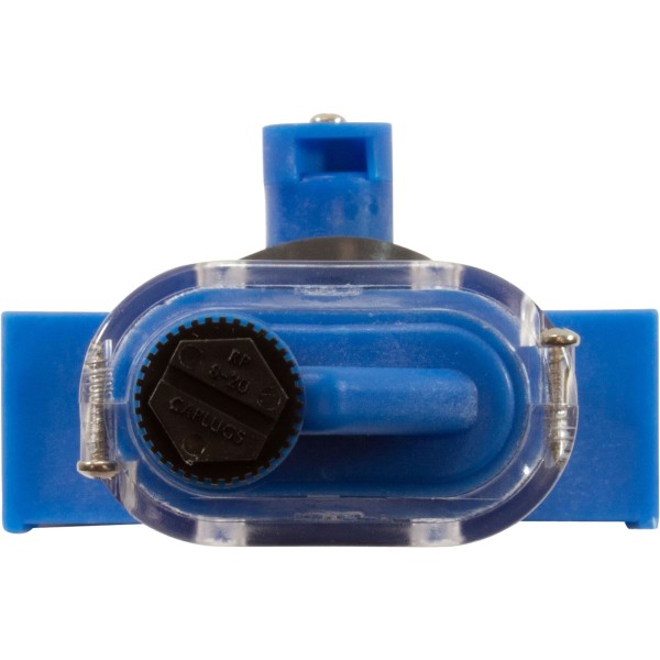 Flowmeter, Rola-Chem Vertical Mount, 2-1/2" PVC, 60-240 GPM : 570361V