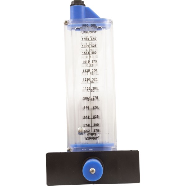 Flowmeter, Rola-Chem Side Mount, 4" PVC, 125-500 GPM : 570381S
