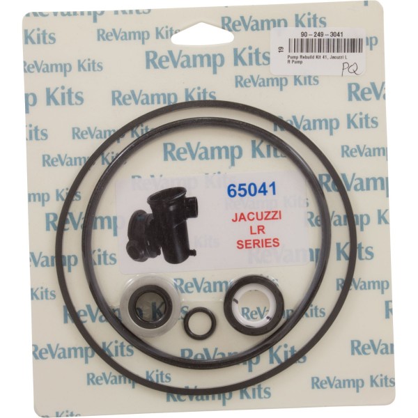 Pump Rebuild Kit 41, Jacuzzi LR Pump : 65041