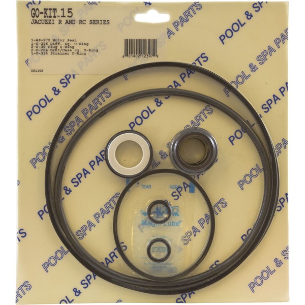 Go-Kit 15, Jacuzzi R and RC Series : Go-Kit 15