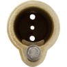 Anchor Socket, Perma Cast, 6" Bronze, 1.9" Dia., w/PW-6C Wedge : PS-6019-BC