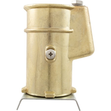 Anchor Socket Channel, Perma Cast, 8" Bronze, w/ PS-4019-BC : PC-4008-BC