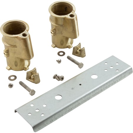 Anchor Socket Channel, Perma Cast, 8" Bronze, w/ PS-4019-BC : PC-4008-BC