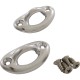 Rope Eye, 2 Pack, Perma Cast, 2" Coping Mount, Oval : PI-70