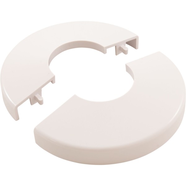 Pool Ladder Escutcheon, Clip On, White : 25572-200-000