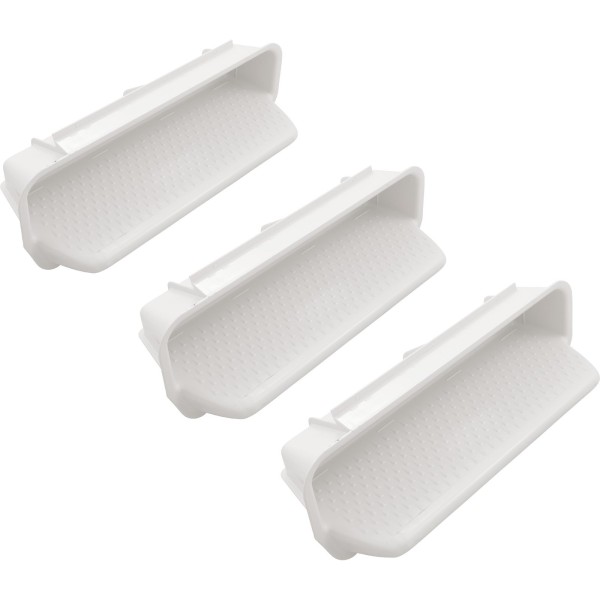 Step, Waterway, White, Set of 3 : 532-2010B