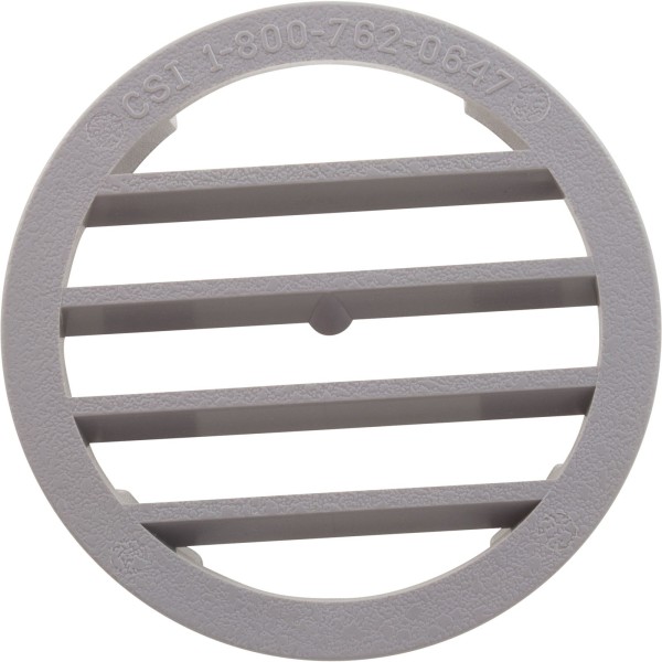 Zodiac Leaf-B-Gone Concrete Wall Fitting Grate, Light Gray : 1-1-175