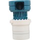 Cleaning Head, Zodiac Polaris, with out Nozzle, Blue : 3-9-504