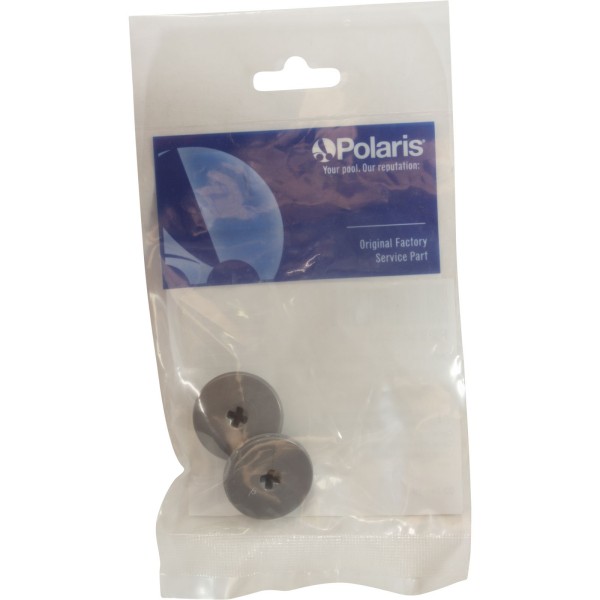 Retainer Screw, Zodiac Polaris Quattro™ P40/Sport, Slvr, 2 Pk : R0838800