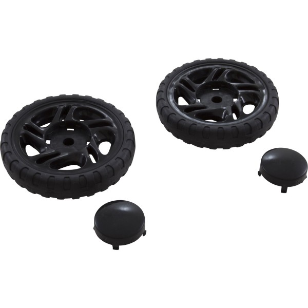 Wheel Assembly, Aqua Products, 2670BK Drilled : S2670BK-H