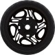 Wheel Assembly, Aqua Products, 2670BK Drilled : S2670BK-H