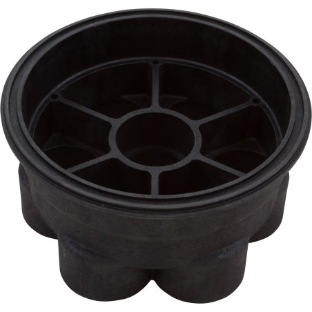 Base, Paramount Water Valve, 6 Port, 2" Black : 005-302-4032-03
