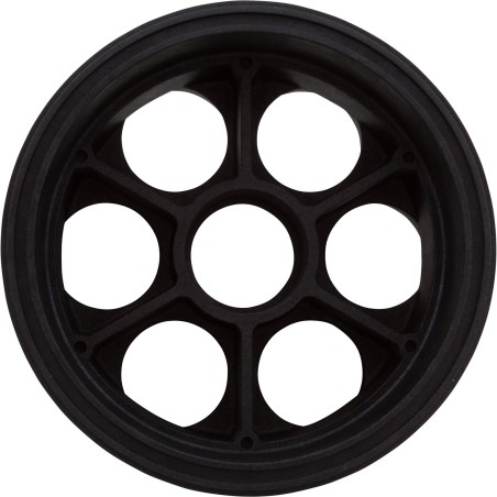 Base, Paramount Water Valve, 6 Port, 2" Black : 005-302-4032-03