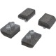 Pod Shoe, Navigator/Pool Vac Cleaners, Vinyl, qty 4, Generic : HWN114-P