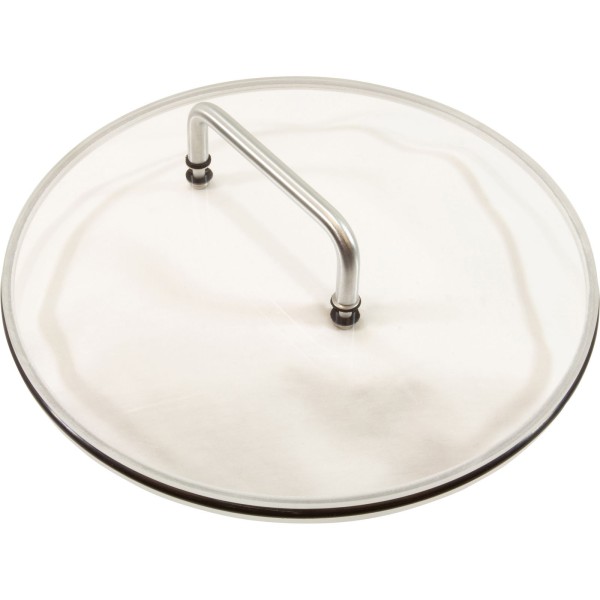 Inner Lid, Caretaker, Leaf Trapper, Acrylic, w/handle & O-ring : 4-1-116