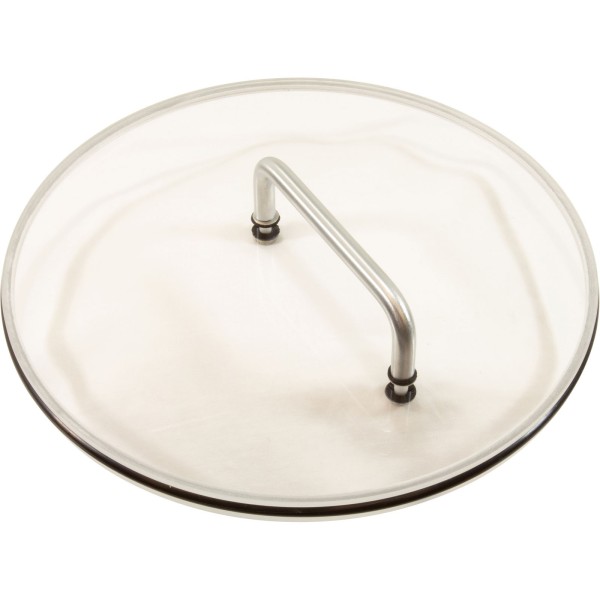 Inner Lid, Caretaker, Leaf Trapper, Acrylic, w/handle & O-ring : 4-1-116