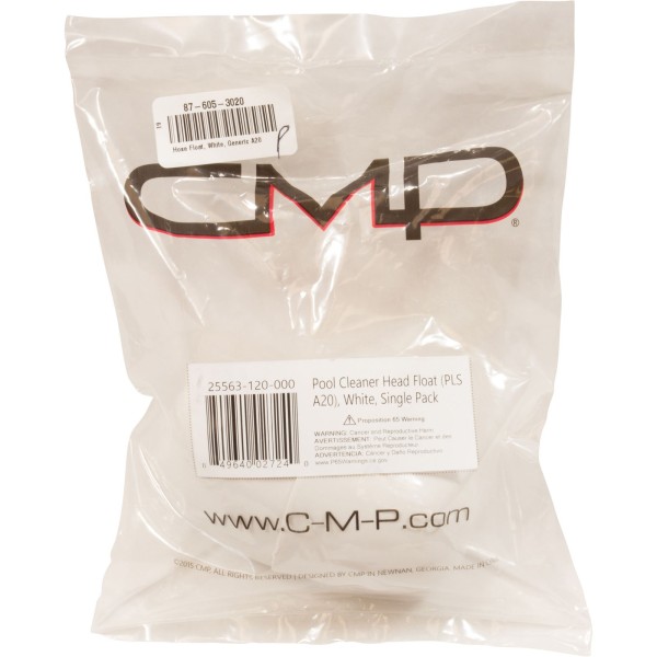 Hose Float, White, Generic A20 : 25563-120-000