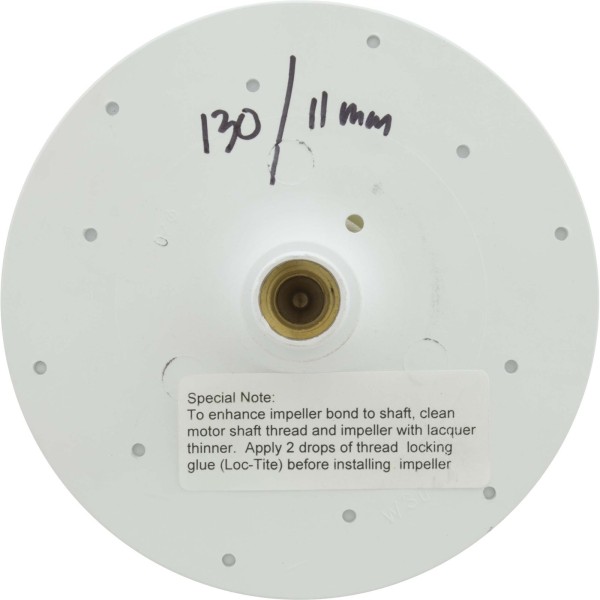 Impeller, Speck 433-VI, 3.0 Horsepower, 130/11mm : 2920829000