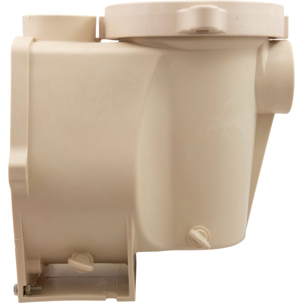 Trap/Pump Body, Pentair Purex IntelliFlo VF/VS, Almond : 357243