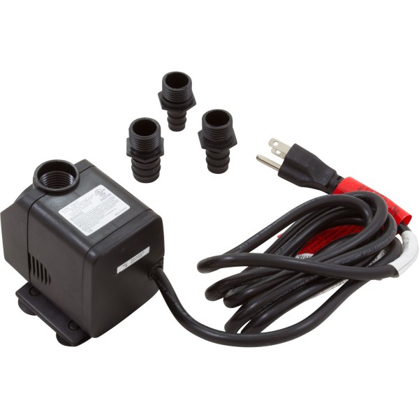 Pump, Submersible, Little Giant PES-130-PW, 130 GPH, 11W, 6'Cord : 566716