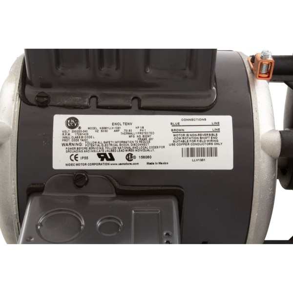 Pump, Circ, WW Iron Might, 1/15hp, 230v, 48fr, 50/60Hz, OEM : 3J10070-1E