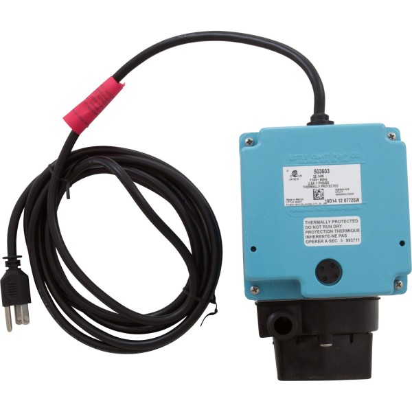 Pump, Submersible, Little Giant 3E-34N, 670 GPH, 200W, 10' Cord : 503603