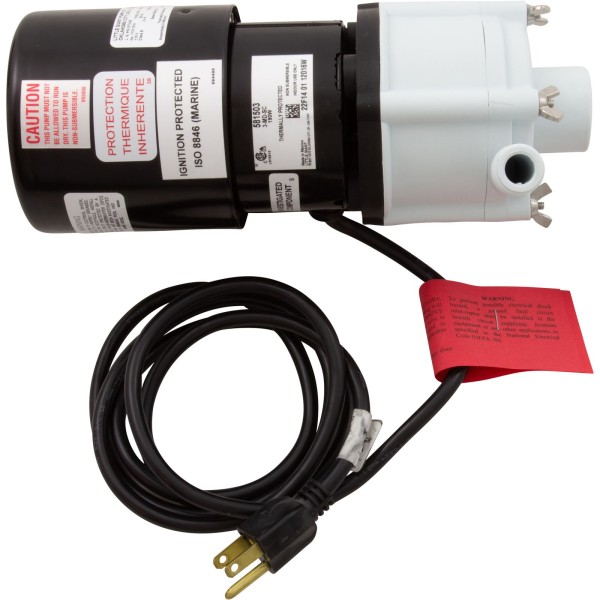 Pump, Circulation, Little Giant 3-MD-SC, 750 GPH, 190W, 6' Cord : 581503