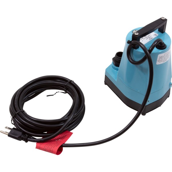 Pump, Submersible, Little Giant 5-MSP, 1/6hp, 115v, 1"fpt, 25ft : 505025