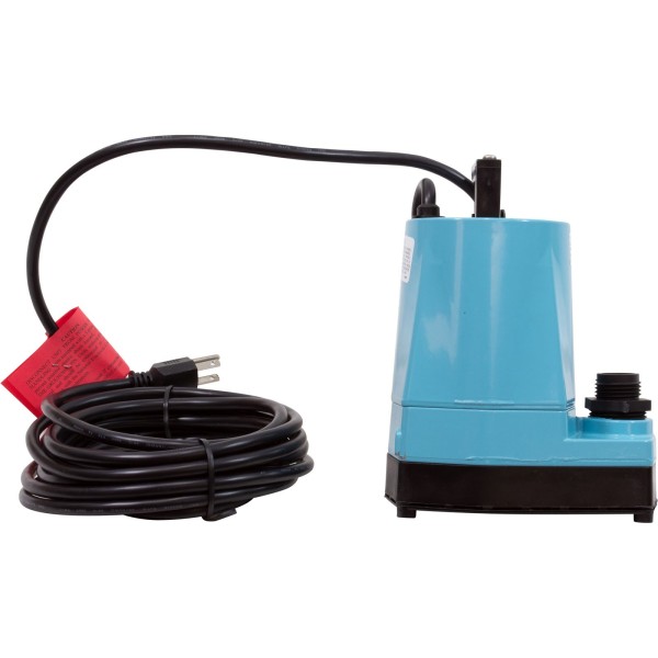 Pump, Submersible, Little Giant 5-MSP, 1/6hp, 115v, 1"fpt, 25ft : 505025
