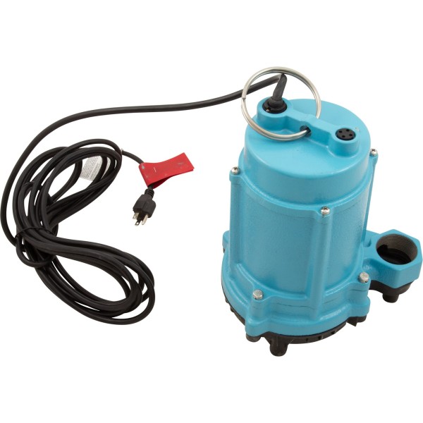 Pump, Sump, Little Giant 6EC-CIM, 115v, Plastic Base, 20ft Cord : 506802