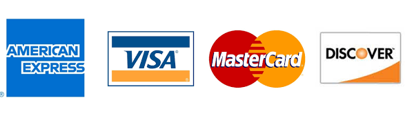 Credit Cards Accepted by PartsForSpas.com